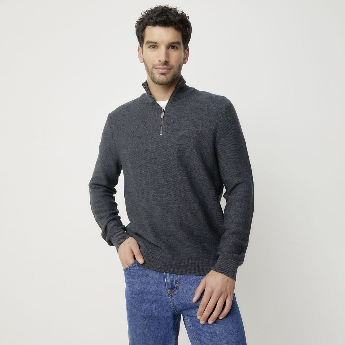 NEWPORT - Chompa Algodón Sport Hombre Newport