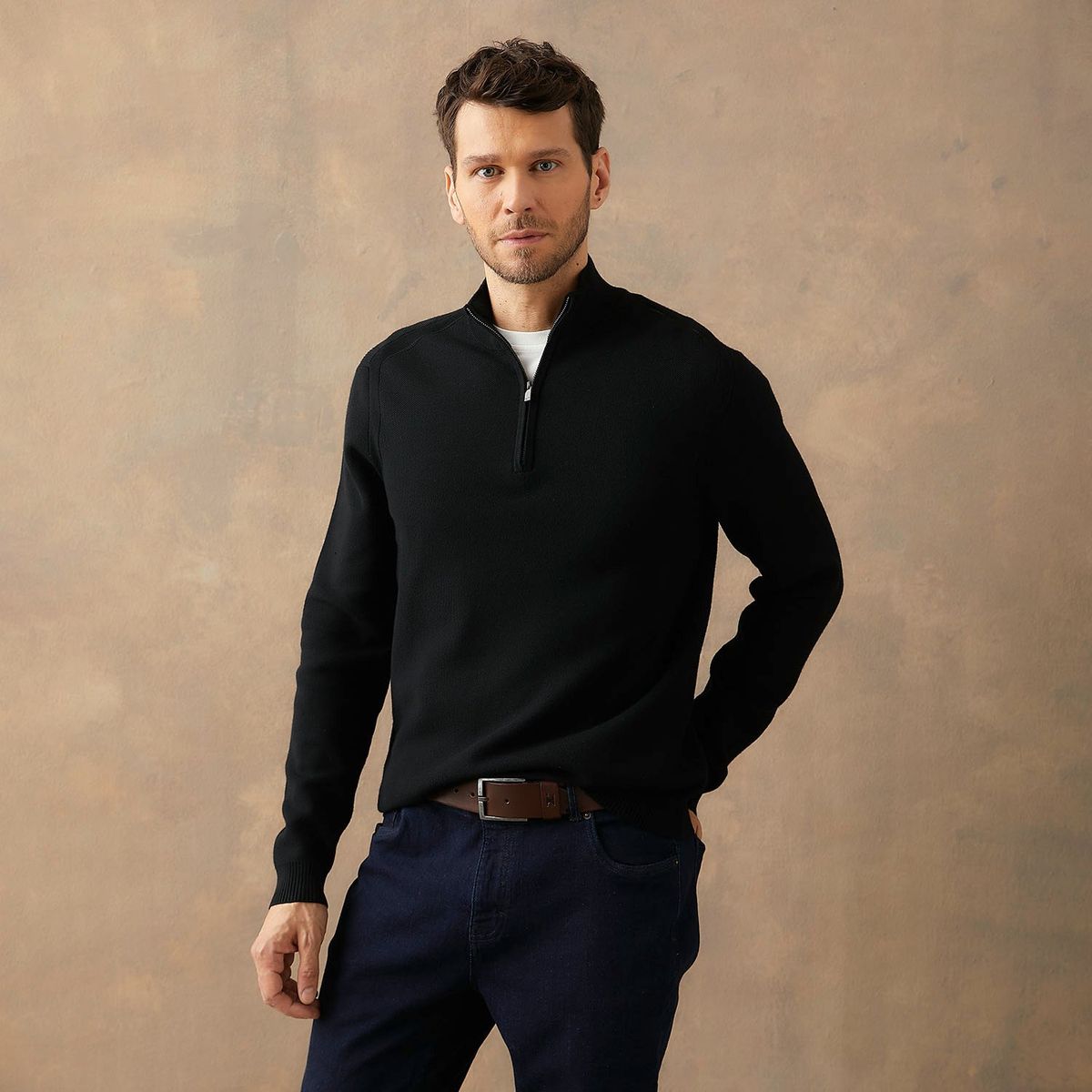 WOLF&HANK - Chompa Sport Casual Hombre Wolf&hank