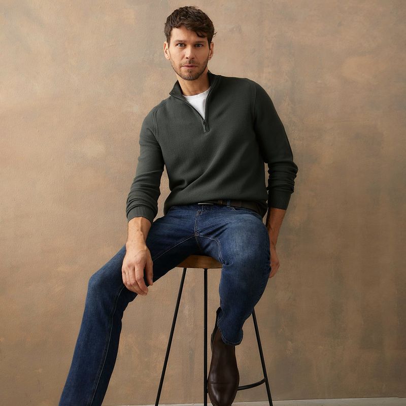 WOLF&HANK - Chompa Sport Casual Hombre Wolf&hank