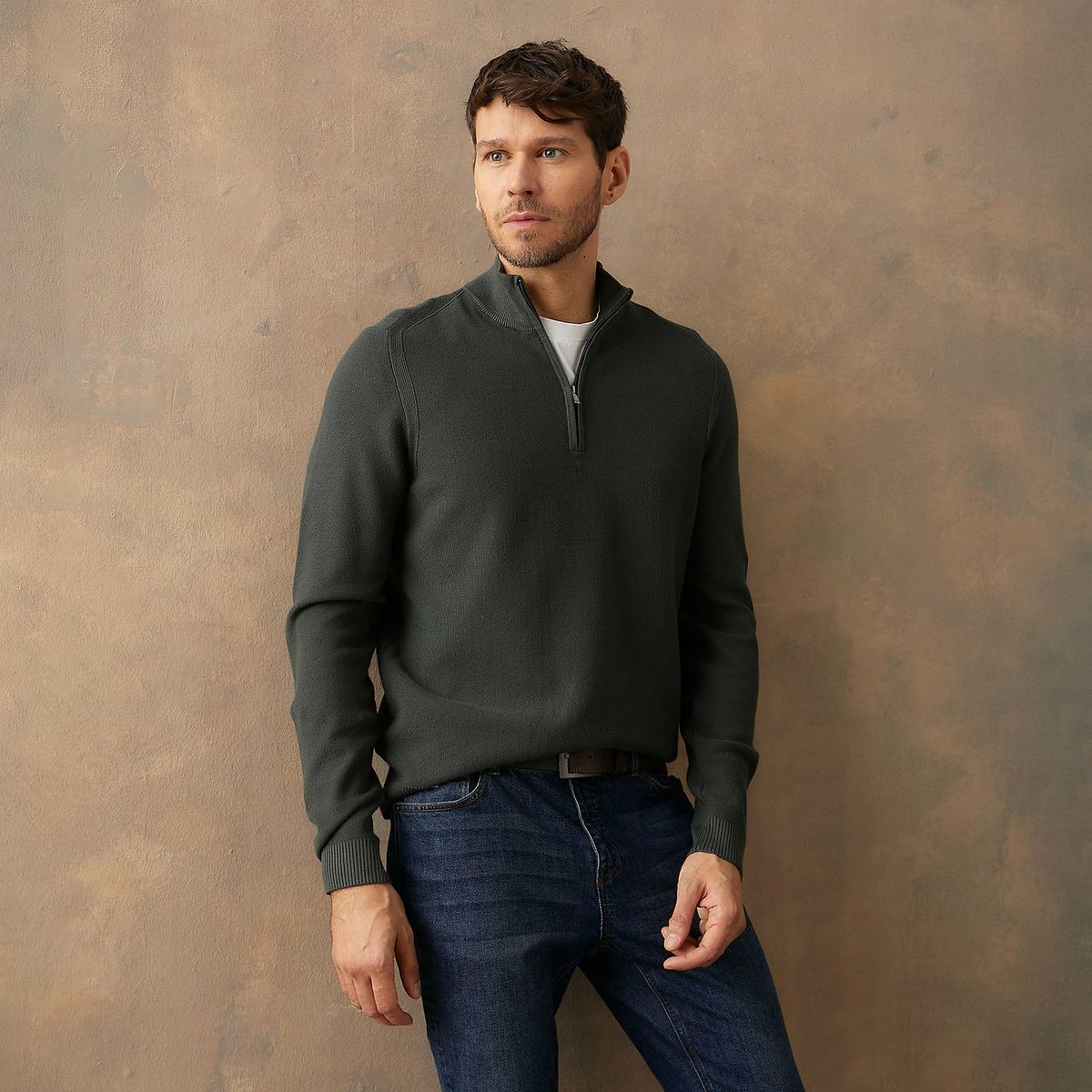 WOLF&HANK - Chompa Sport Casual Hombre Wolf&hank