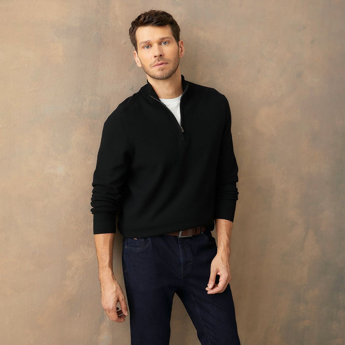 WOLF&HANK - Chompa Sport Casual Hombre Wolf&hank