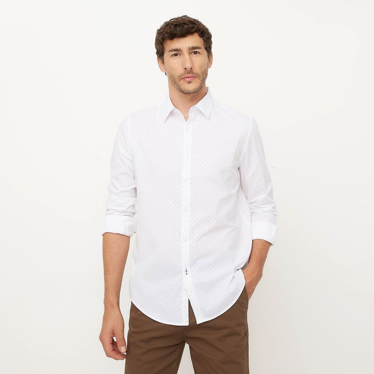 NEWPORT - Camisa Algodón Sport Hombre Newport