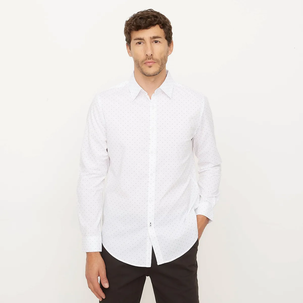 NEWPORT - Camisa Algodón Sport Hombre Newport