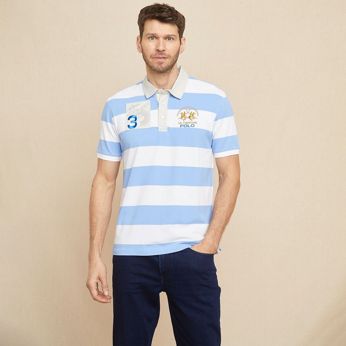 LA MARTINA - Polo Algodón Casual Hombre La Martina