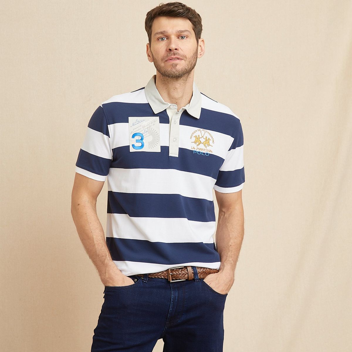 LA MARTINA - Polo Algodón Casual Hombre La Martina