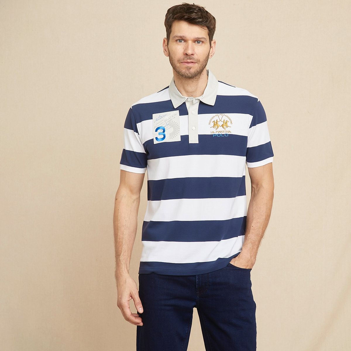 LA MARTINA - Polo Algodón Casual Hombre La Martina