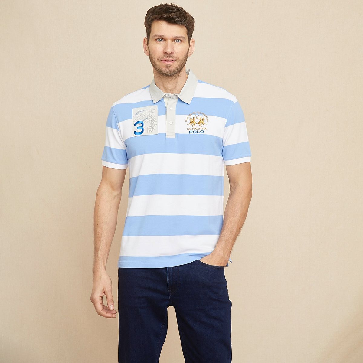 LA MARTINA - Polo Algodón Casual Hombre La Martina