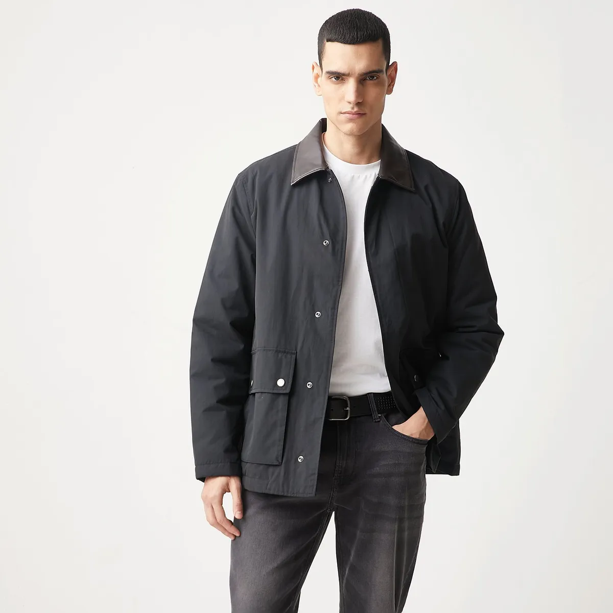 BASEMENT - Casaca Algodón Casual Hombre Basement