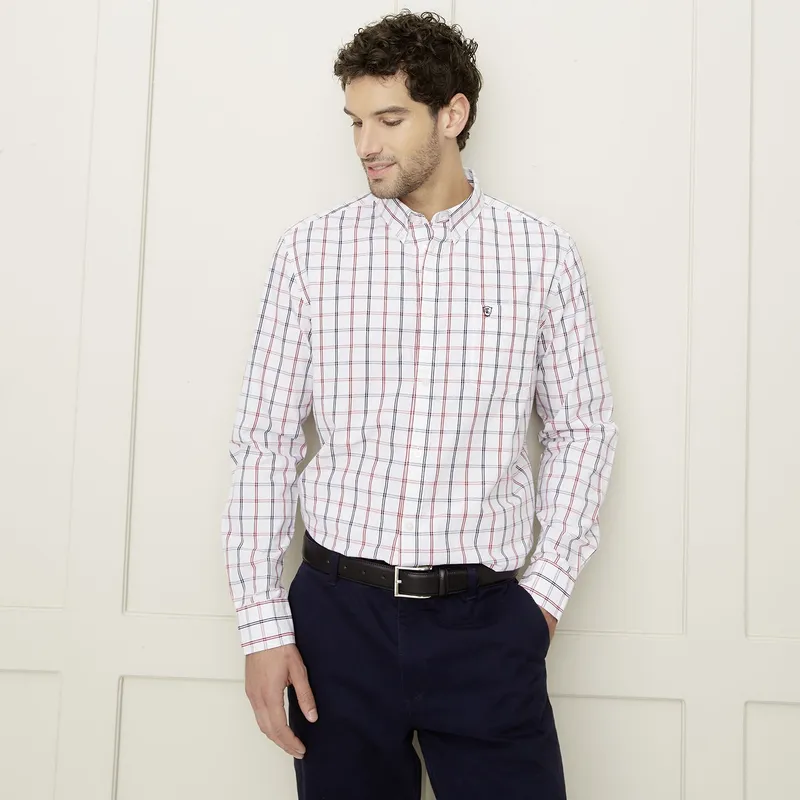 CHRISTIAN LACROIX - Camisa 100% Algodón Casual Hombre Christian Lacroix