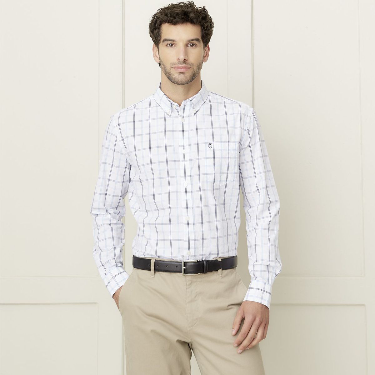 CHRISTIAN LACROIX - Camisa 100% Algodón Casual Hombre Christian Lacroix