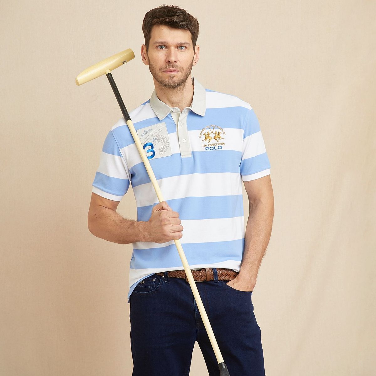 LA MARTINA - Polo 100% Algodón Regular Hombre La Martina