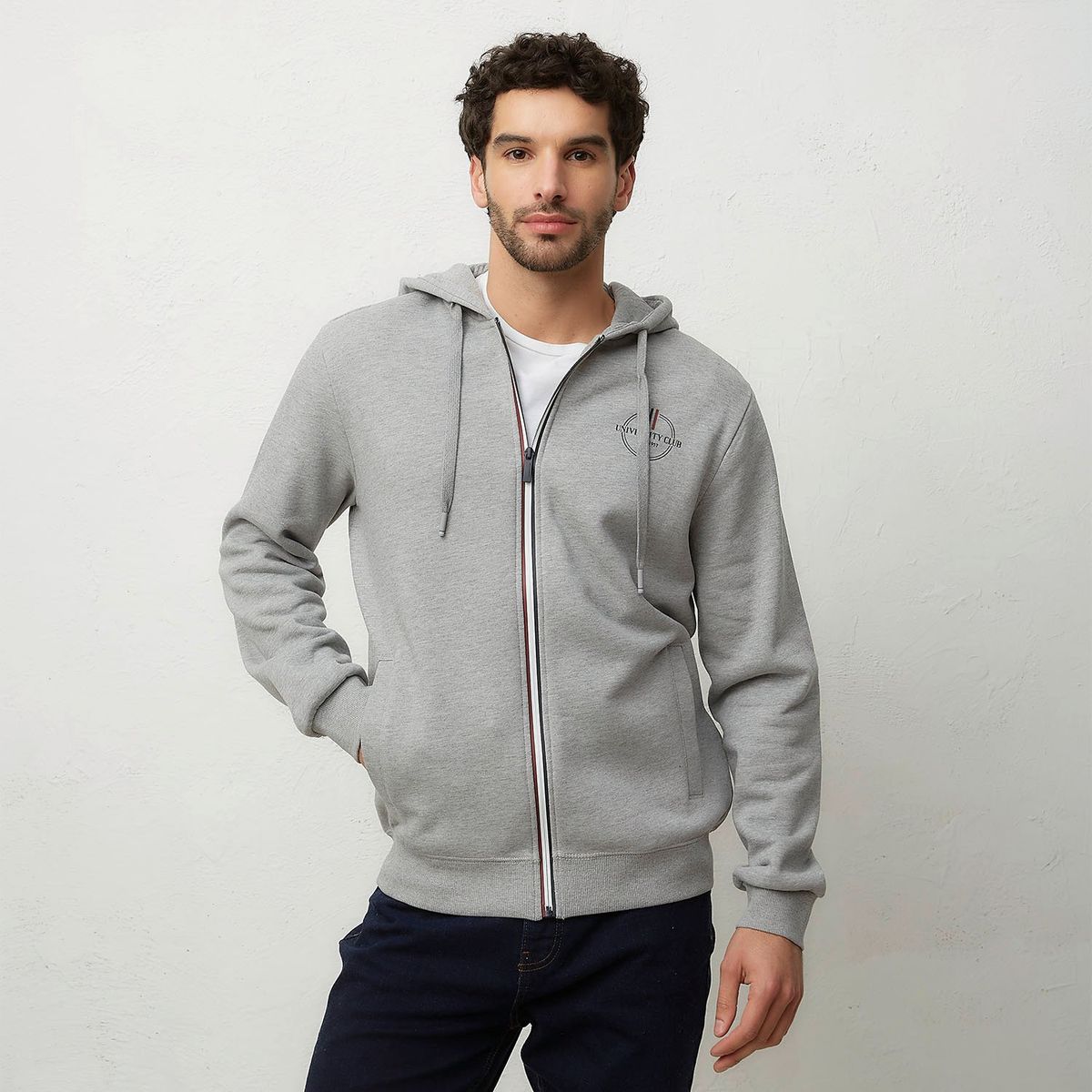 UNIVERSITY CLUB - Polera Algodón Casual Hombre University Club