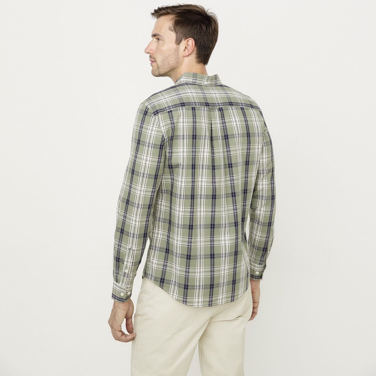 UNIVERSITY CLUB - Camisa 100% Algodón Casual Hombre University Club