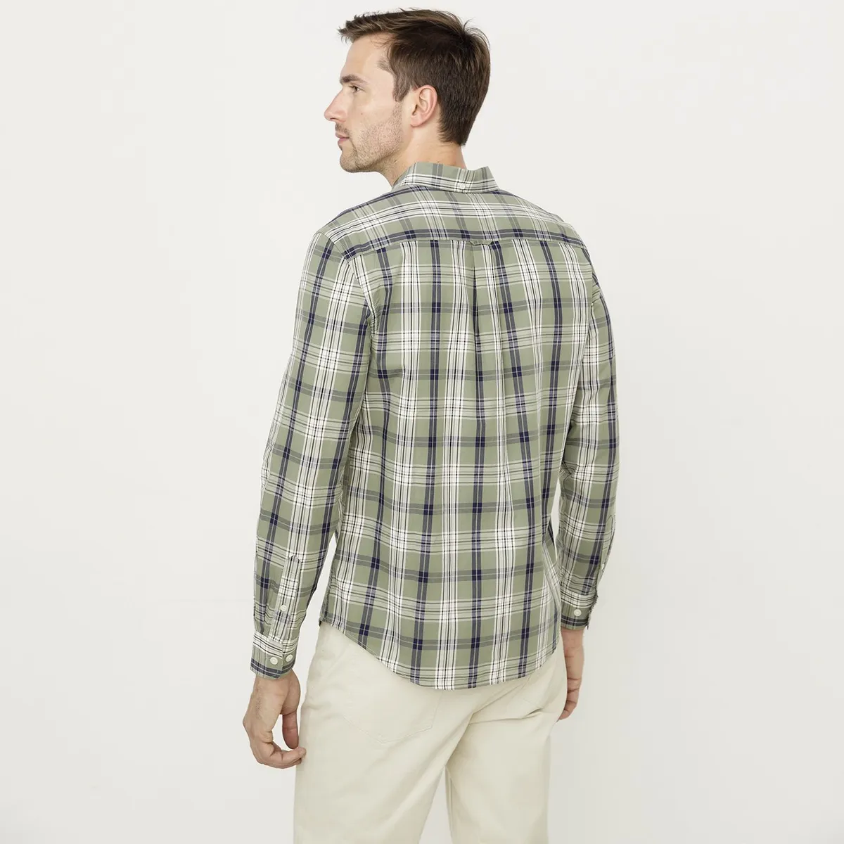 UNIVERSITY CLUB - Camisa 100% Algodón Casual Hombre University Club