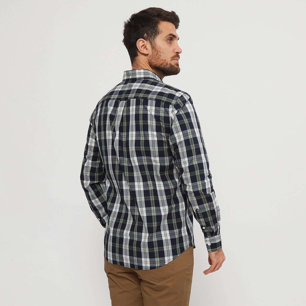 UNIVERSITY CLUB - Camisa 100% Algodón Casual Hombre University Club