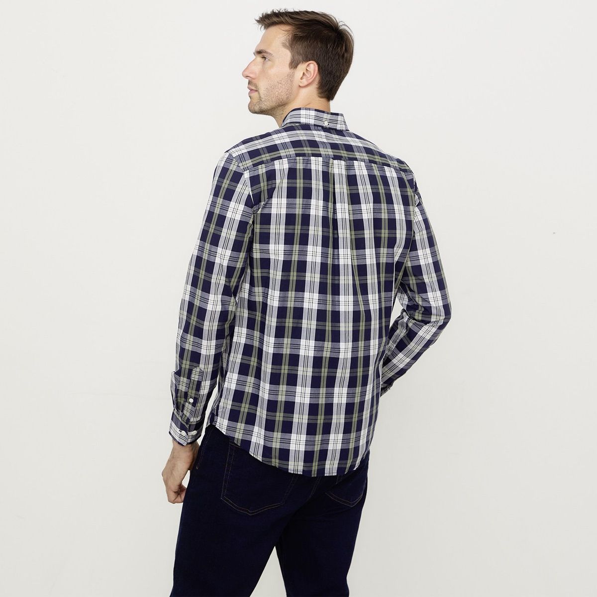 UNIVERSITY CLUB - Camisa 100% Algodón Casual Hombre University Club