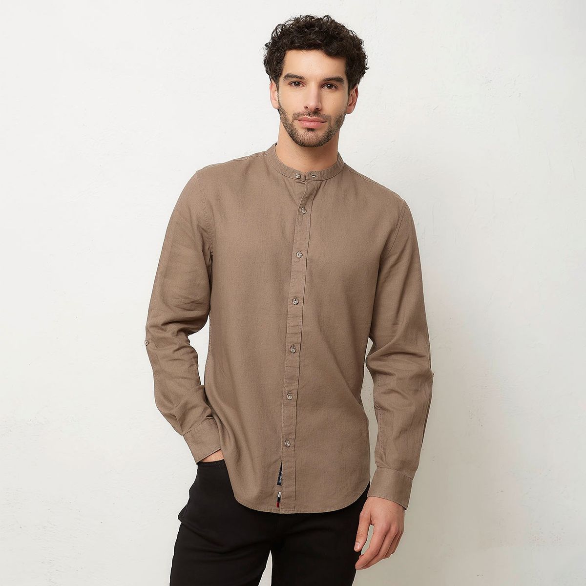 UNIVERSITY CLUB - Camisa Lino Casual Hombre University Club