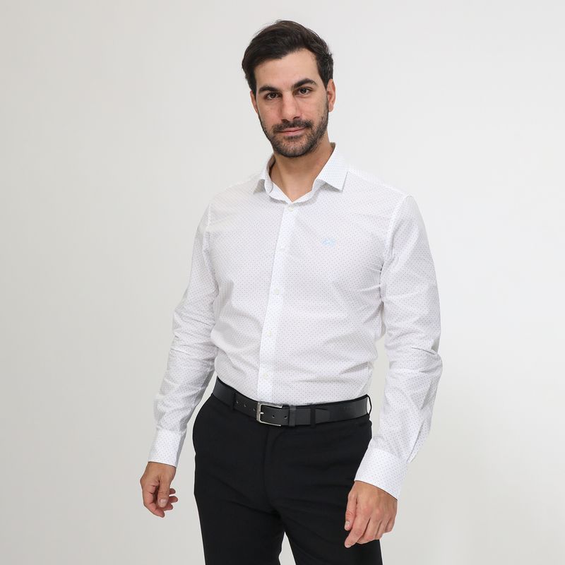 LA MARTINA - Camisa 100% Algodón Sport Hombre La Martina