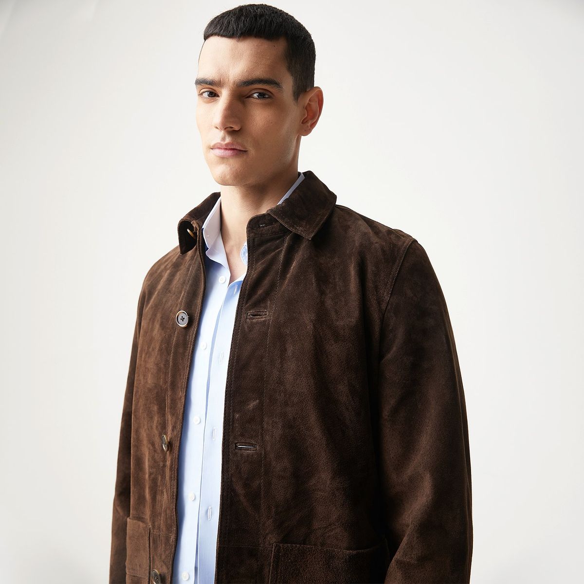 BASEMENT - Casaca Cuero Casual Hombre Basement
