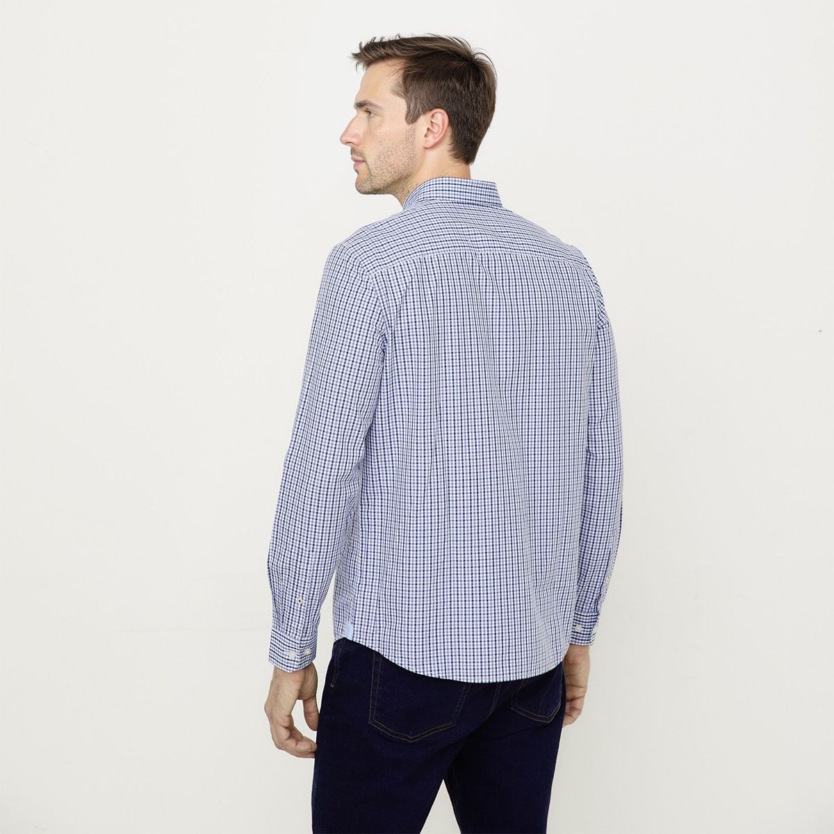 UNIVERSITY CLUB - Camisa 100% Algodón Casual Hombre University Club