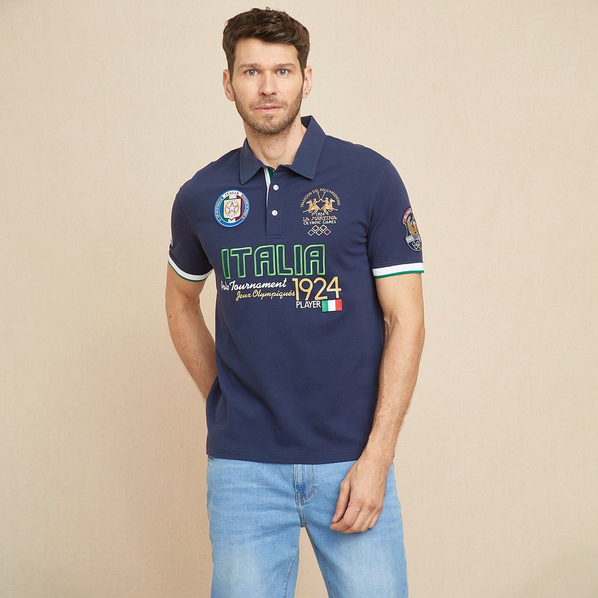 LA MARTINA - Polo Algodón Casual Hombre La Martina