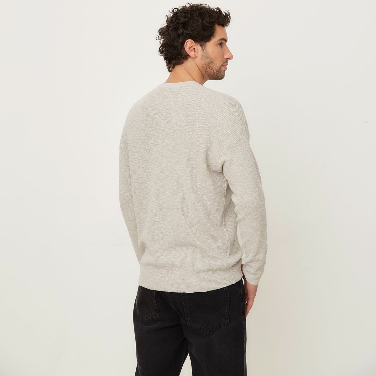 BASEMENT - Chompa Algodón Casual Hombre Basement