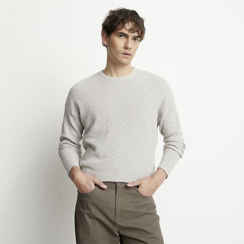 BASEMENT - Chompa Algodón Casual Hombre Basement