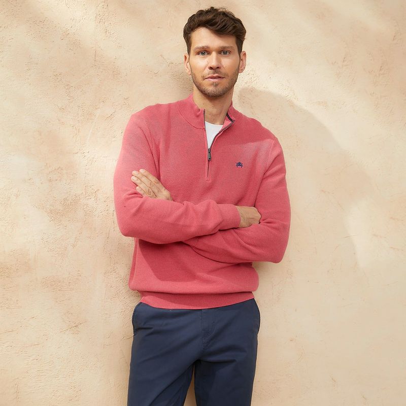 CASCAIS - Chompa 100% Algodón Casual Hombre Cascais