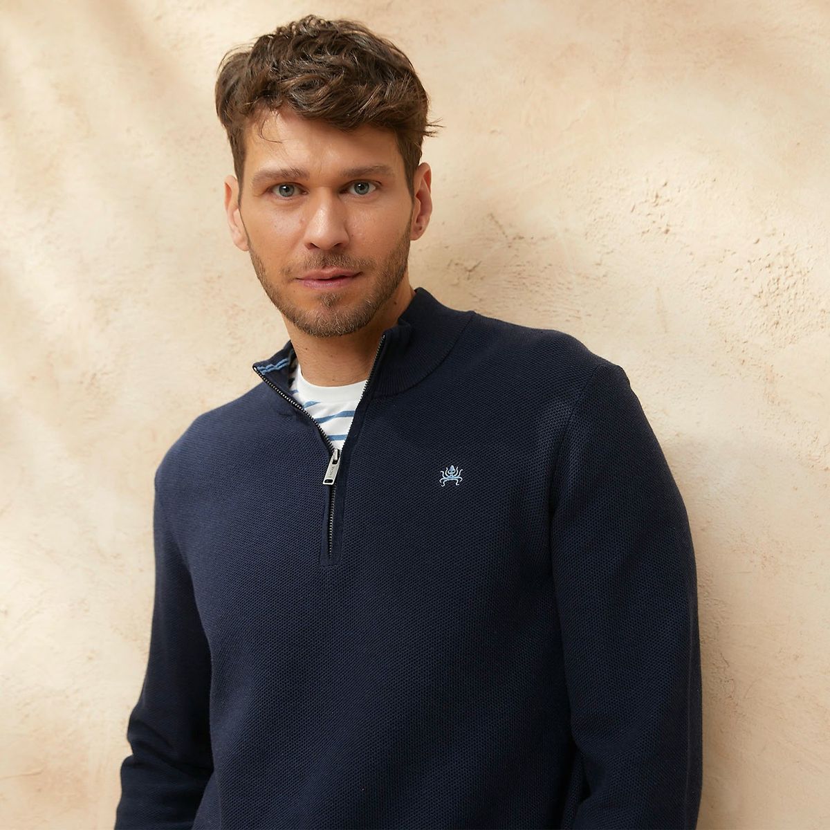 CASCAIS - Chompa 100% Algodón Casual Hombre Cascais