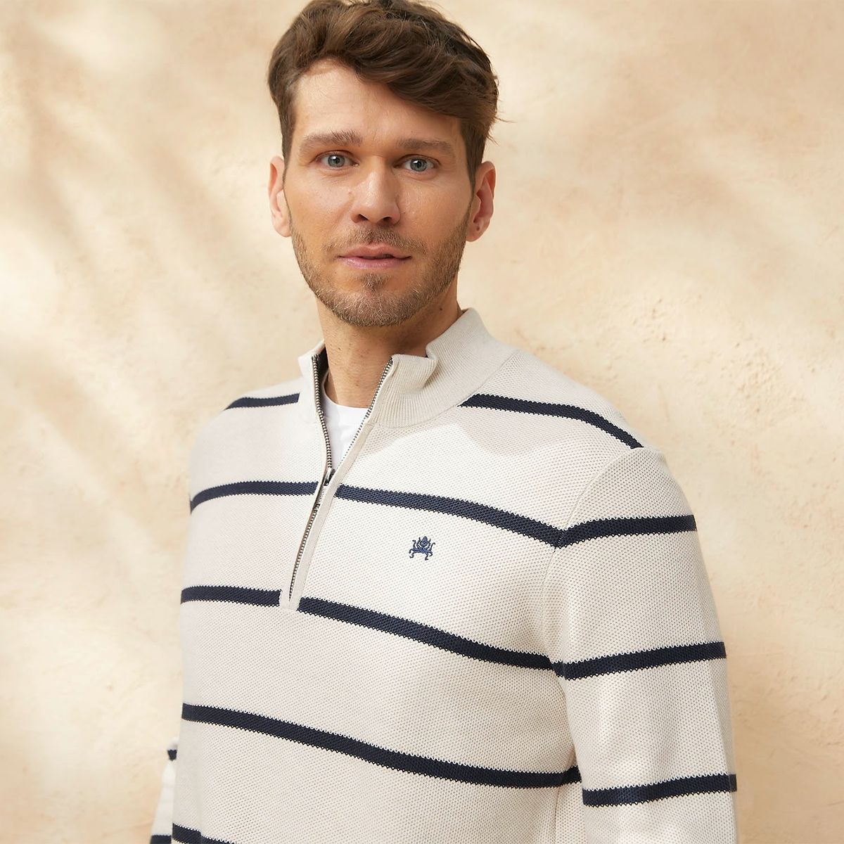 CASCAIS - Chompa 100% Algodón Casual Hombre Cascais