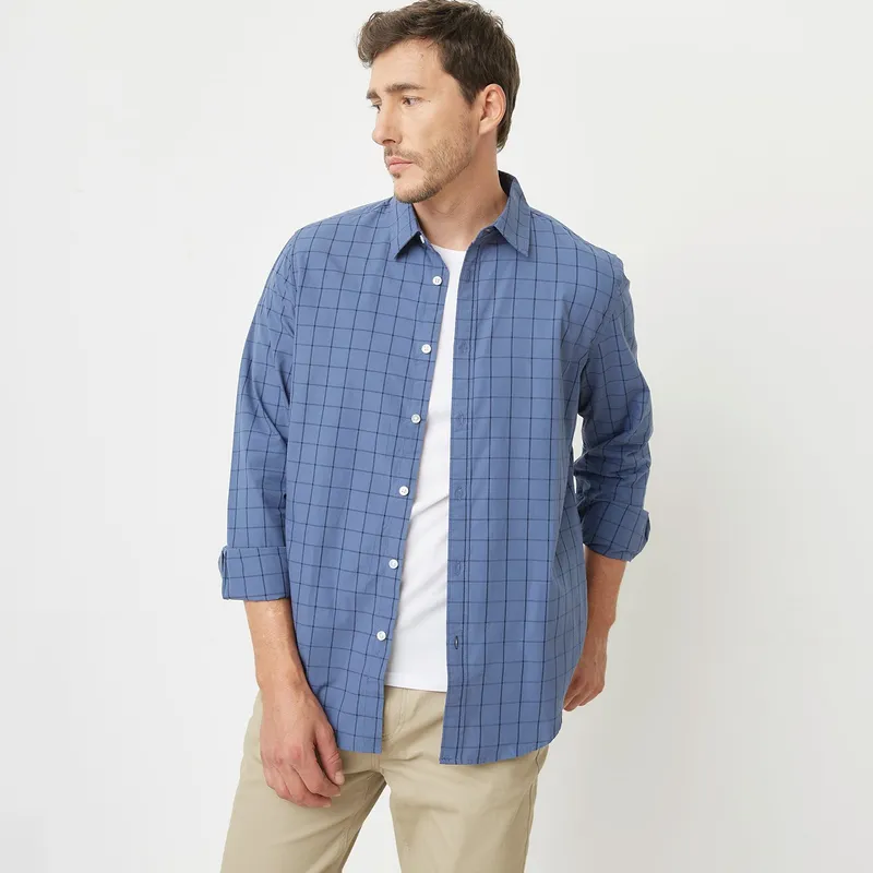 NEWPORT - Camisa Algodón Sport Hombre Newport