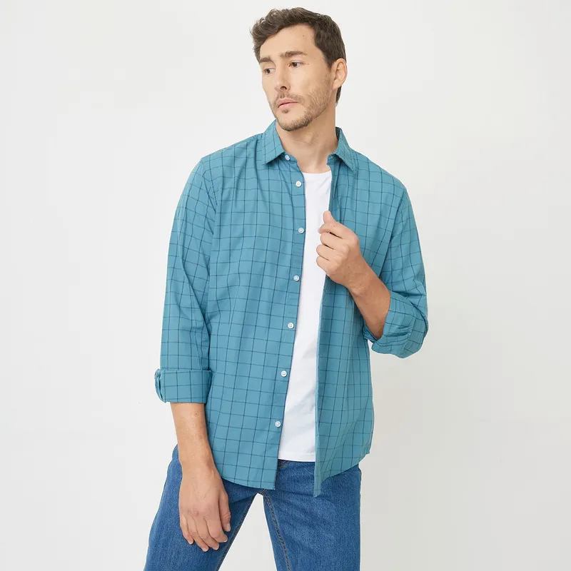 NEWPORT - Camisa Algodón Sport Hombre Newport