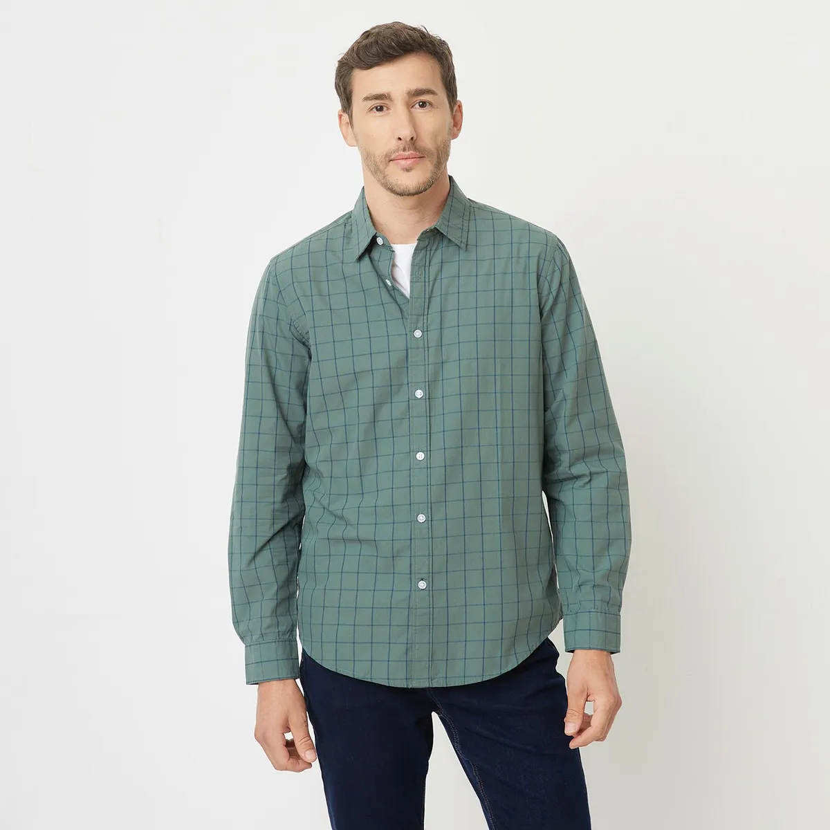NEWPORT - Camisa Algodón Sport Hombre Newport