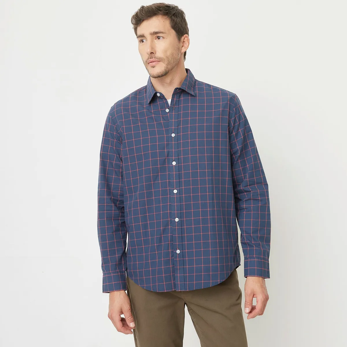 NEWPORT - Camisa Algodón Sport Hombre Newport