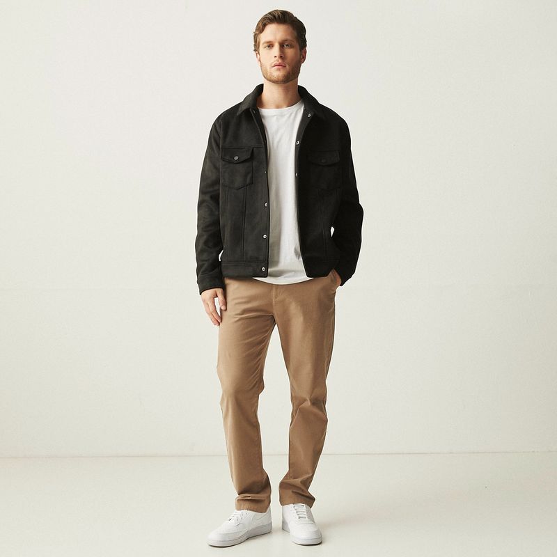 BASEMENT - Pantalón Algodón Regular Hombre Basement