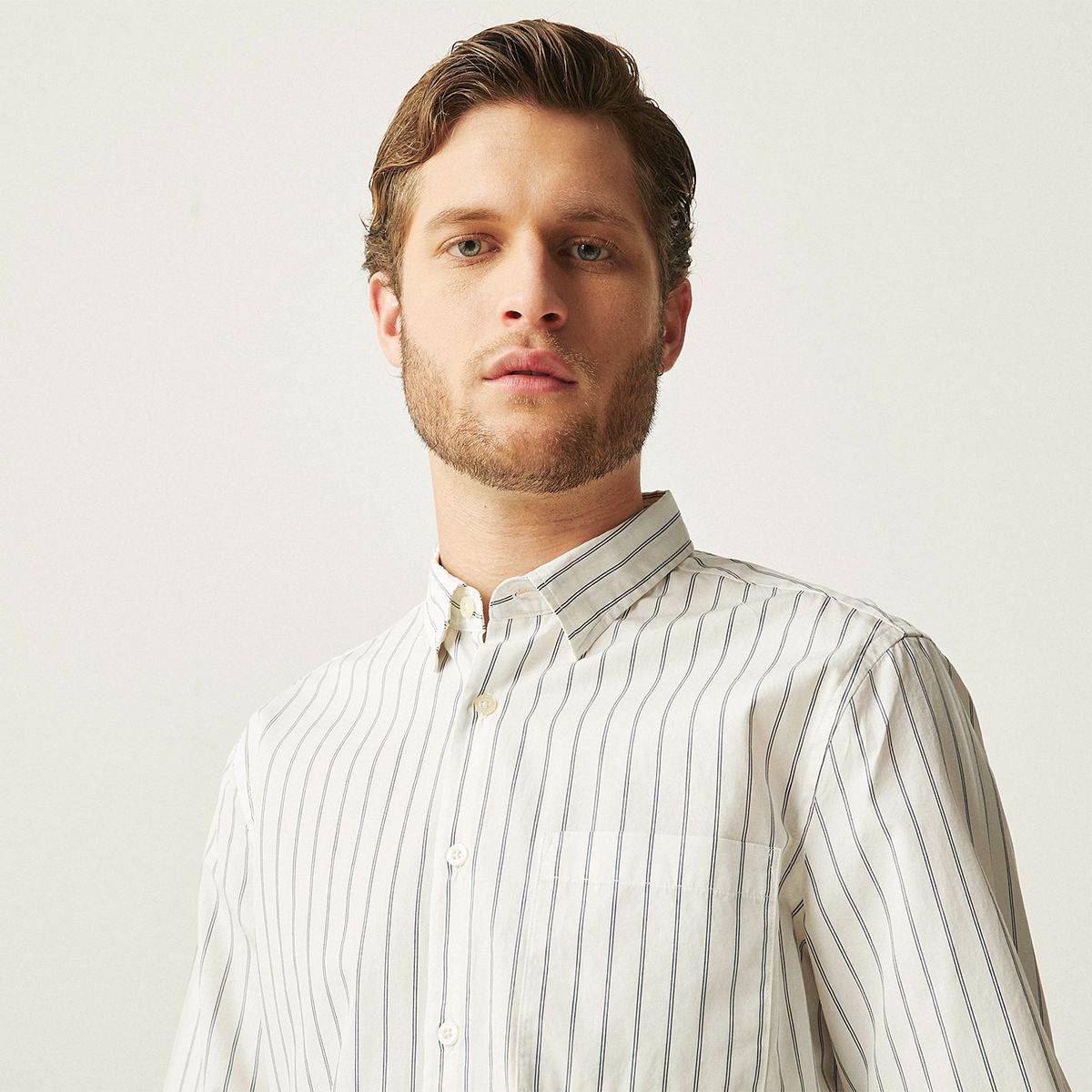 BASEMENT - Camisa 100% Algodón Sport Hombre Basement