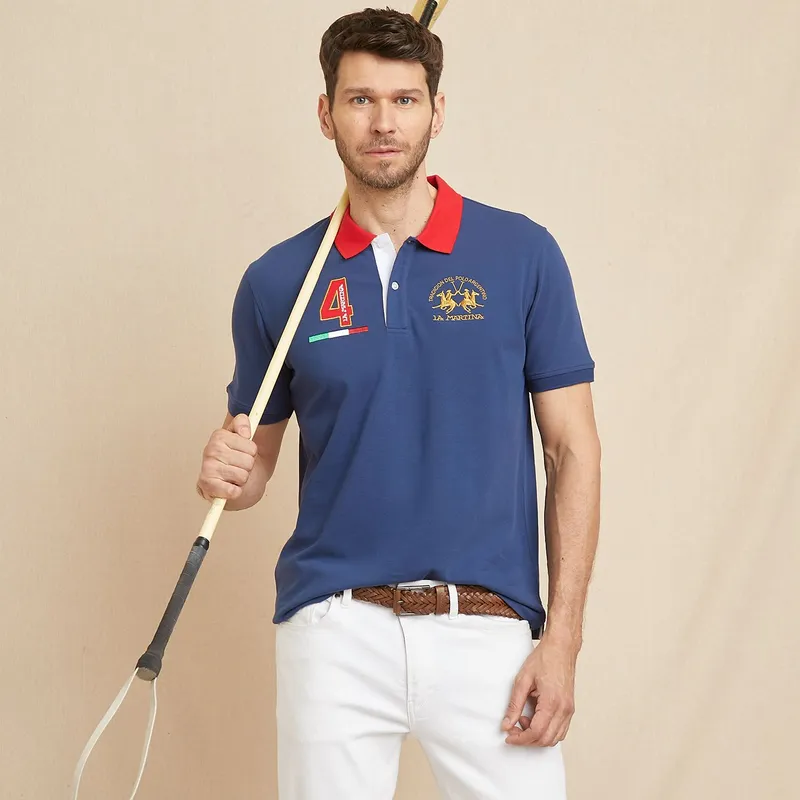 LA MARTINA - Polo Algodón Casual Hombre La Martina