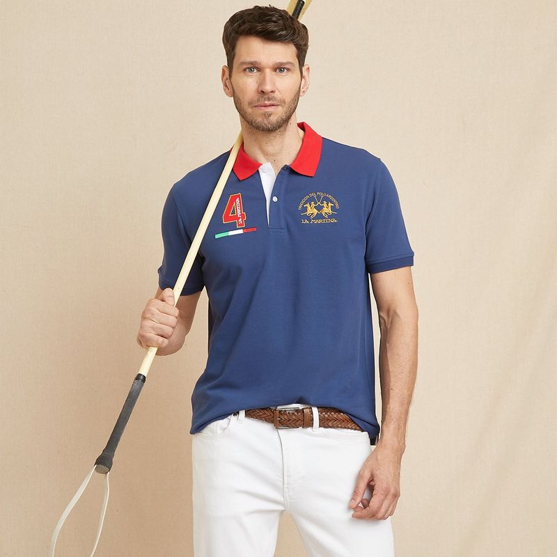 LA MARTINA - Polo Algodón Casual Hombre La Martina