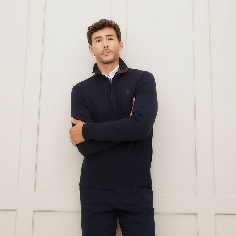 CHRISTIAN LACROIX - Chompa 100% Algodón Sport Hombre Christian Lacroix