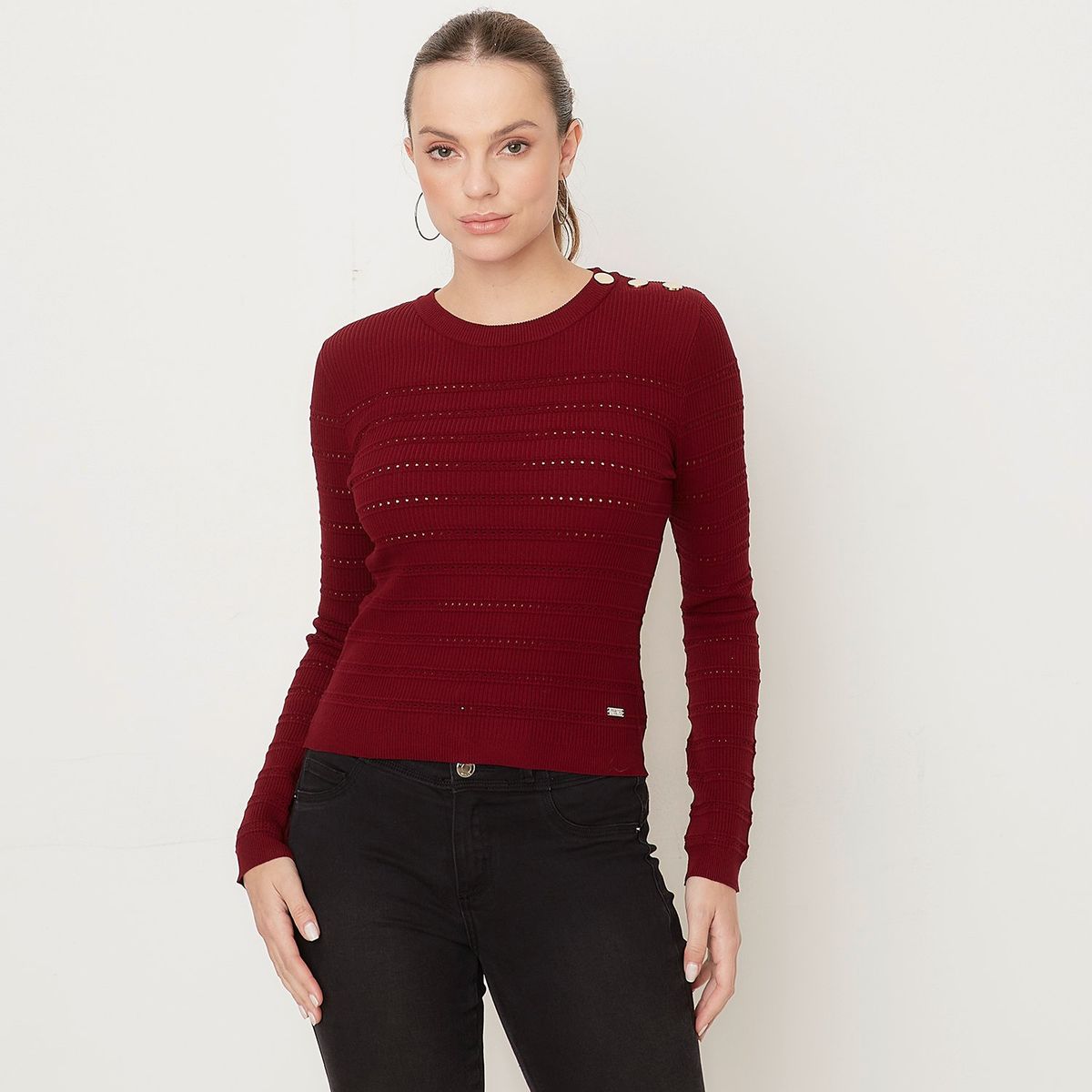 MOSSIMO - Sweater Casual Mujer Mossimo