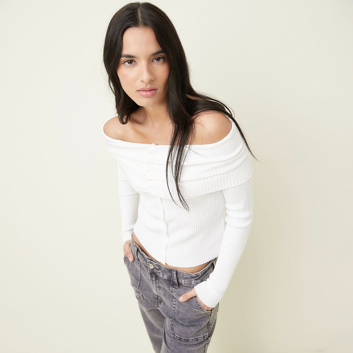 SYBILLA - Chompa Casual Mujer Sybilla