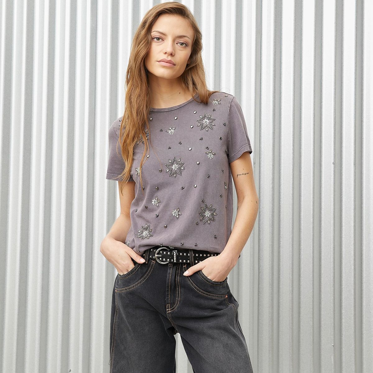 DENIMLAB - Polo Casual Mujer Denimlab