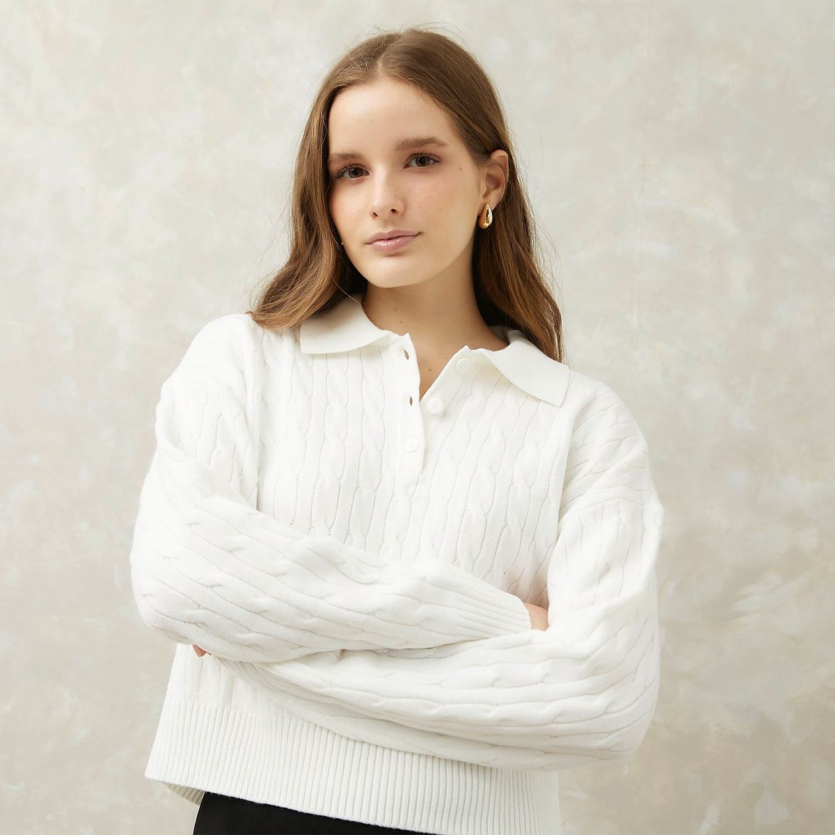 SYBILLA - Chompa Casual Mujer Sybilla