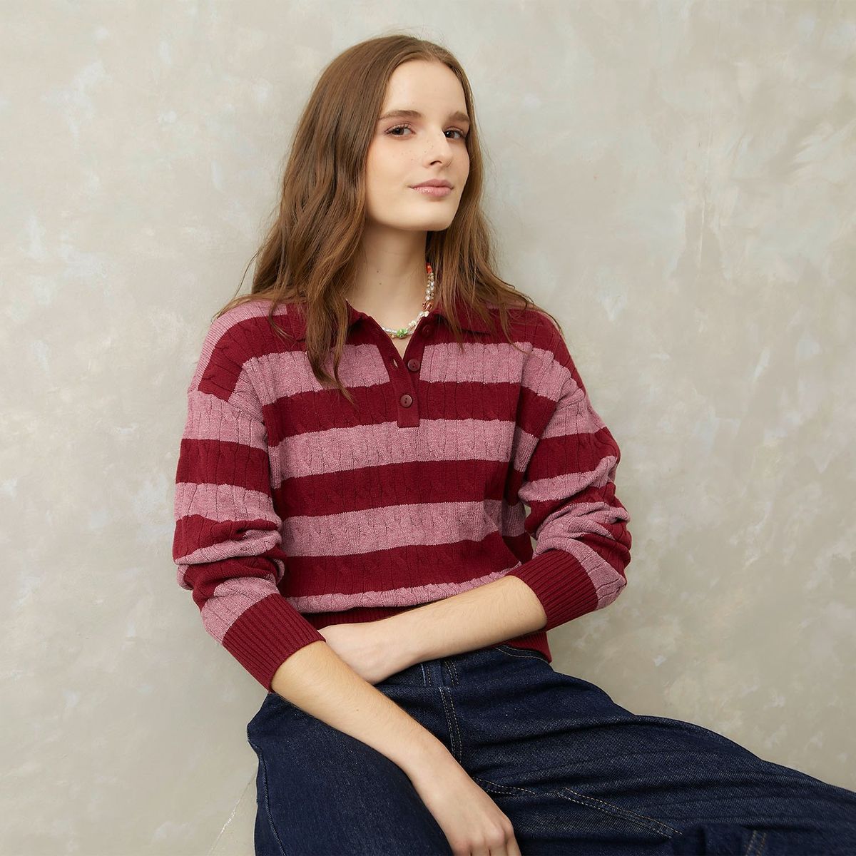 SYBILLA - Chompa Casual Mujer Sybilla