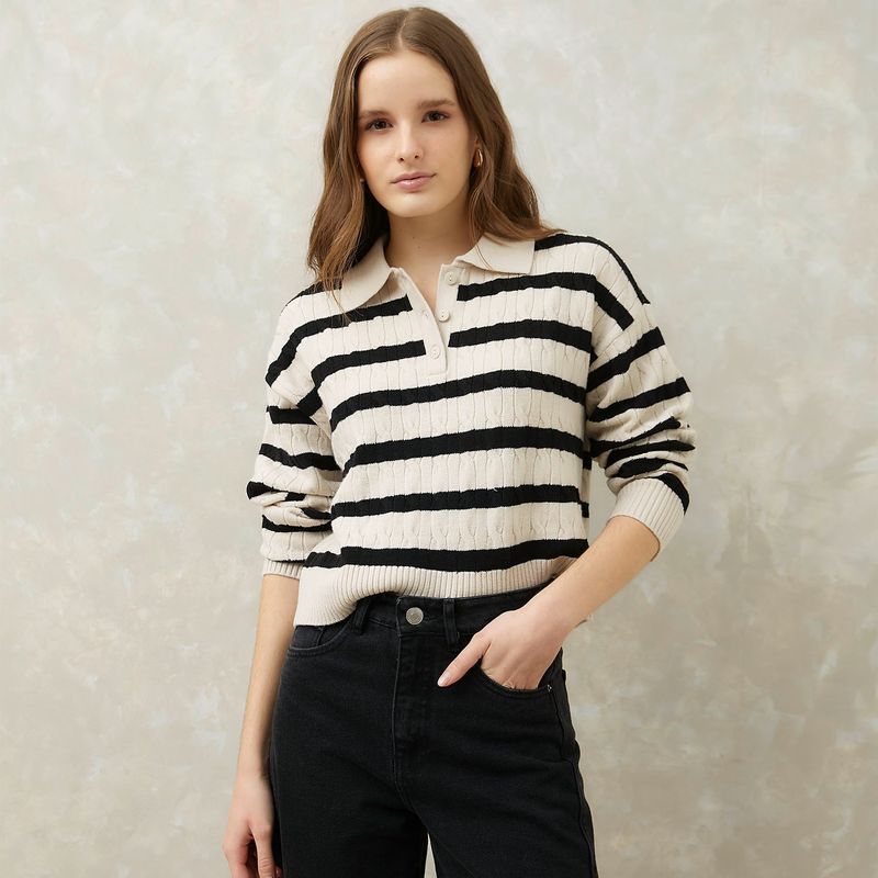 SYBILLA - Chompa Casual Mujer Sybilla