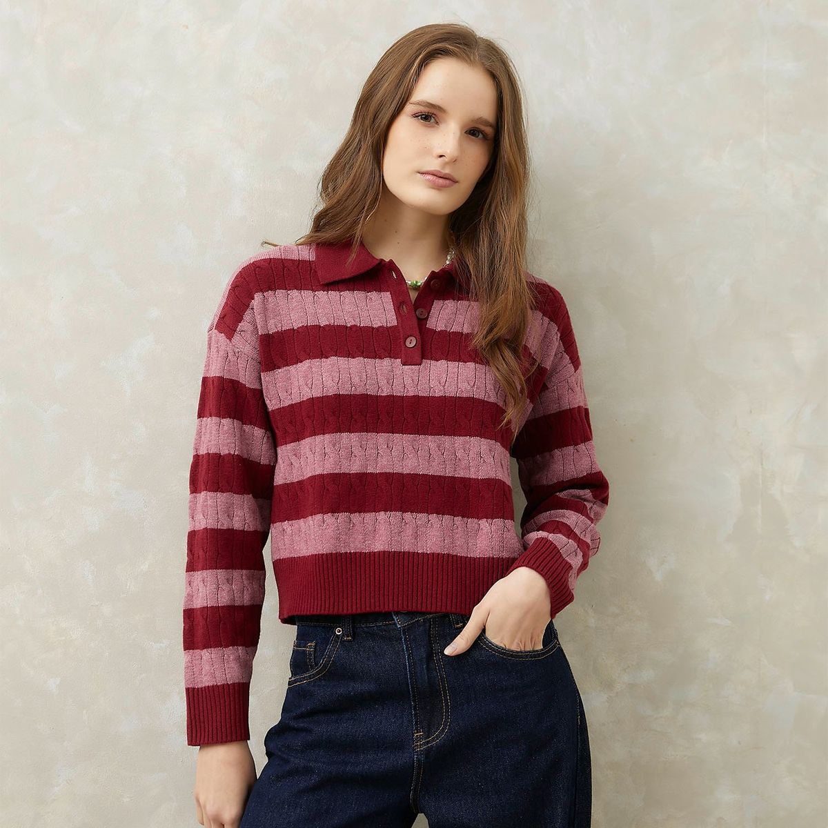 SYBILLA - Chompa Casual Mujer Sybilla