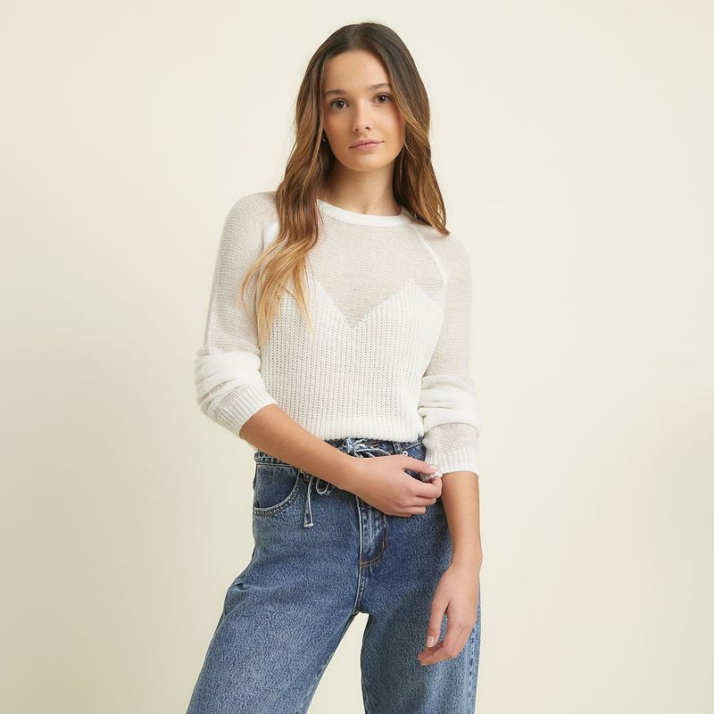 SYBILLA - Chompa Casual Mujer Sybilla