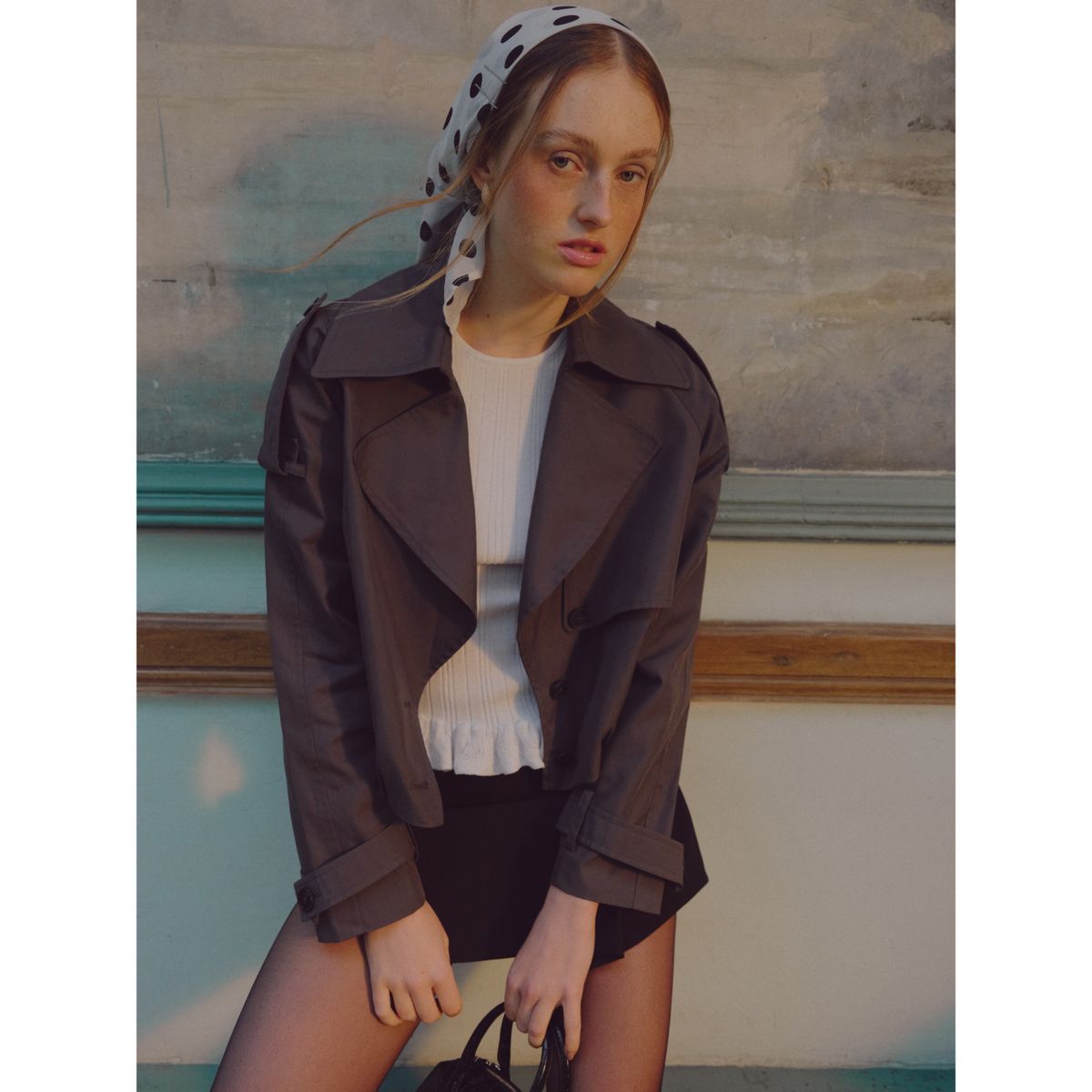 SYBILLA - Casaca Trench Mujer Sybilla