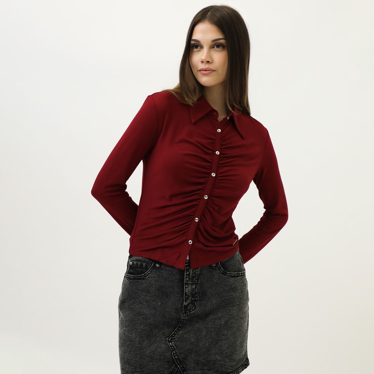 MOSSIMO - Polo Casual Mujer Mossimo