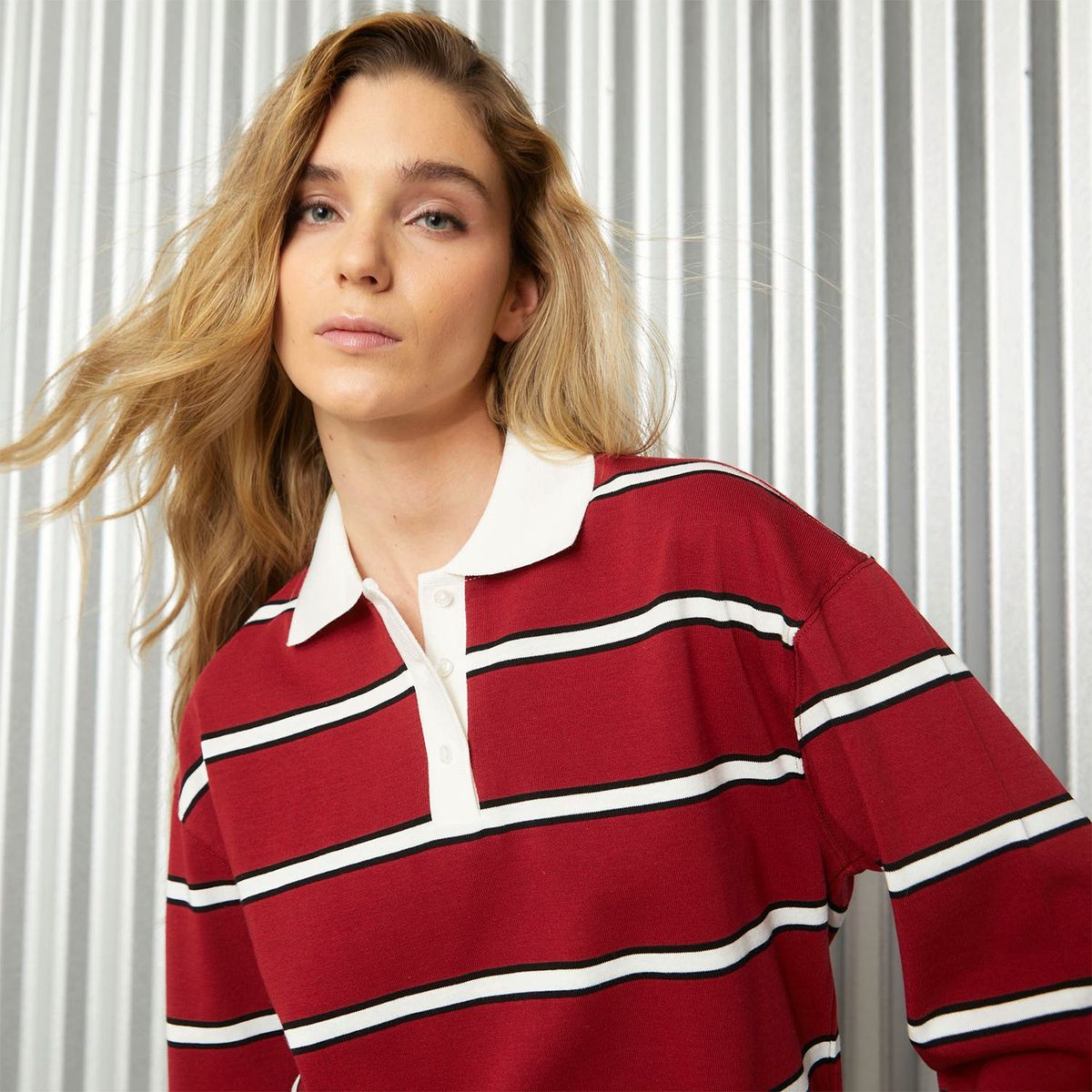 DENIMLAB - Polo Casual Mujer Denimlab